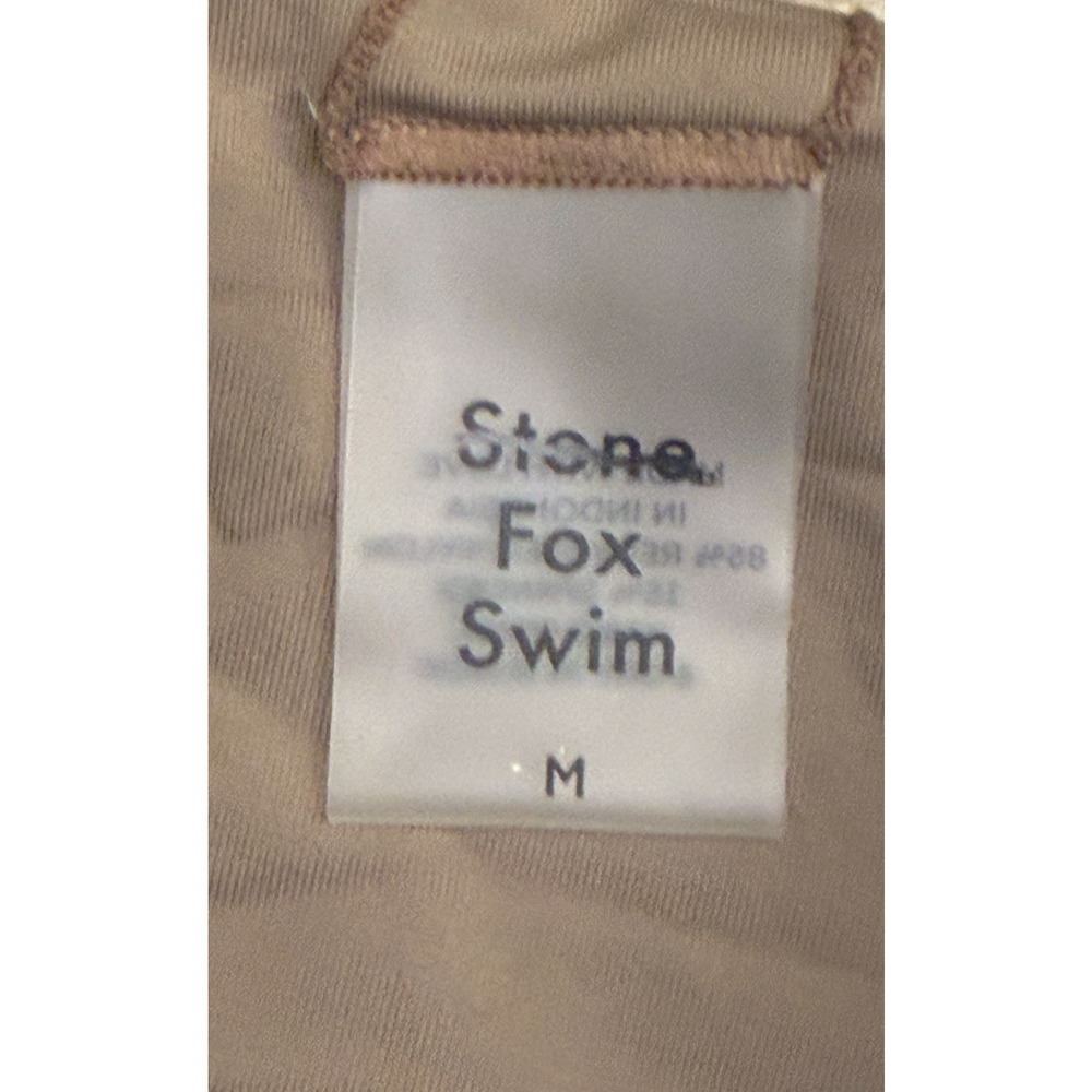 STONE FOX REVERSIBLE LELE BIKINI TOP ZOLA BOTTOMS SWIMSUIT SET FREE PEOPLE SZ M - Picture 7 of 7